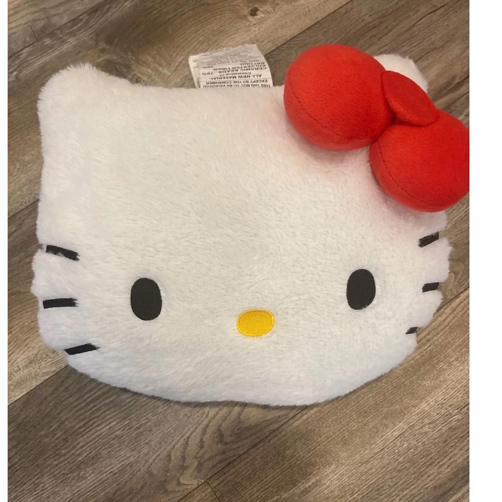 Sanrio Hello Kitty Plush Vibrating Massage Pillow White Red Bow HKMSGPIL
